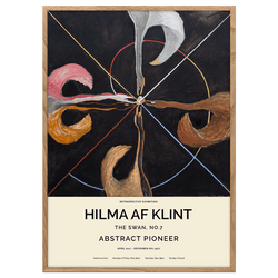 The Swan No.7 (Hilma af Klint) Poster