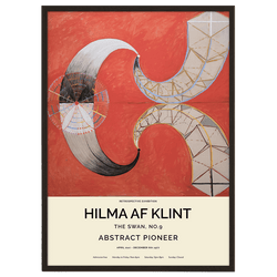 The Swan No.9 (Hilma af Klint) Poster
