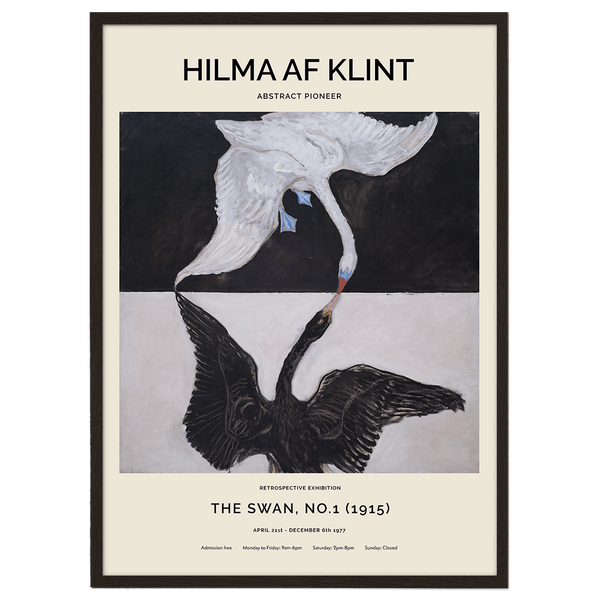 The Swan No.1 (Hilma af Klint) Poster