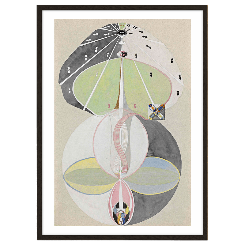 Tree of Knowledge No.3 Full Print (Hilma af Klint) Poster