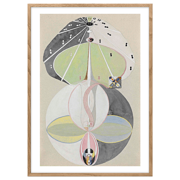 Tree of Knowledge No.3 Full Print (Hilma af Klint) Poster