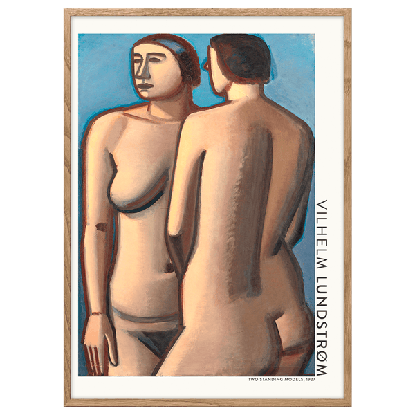 Two Standing Models 1927 (Vilhelm Lundstrøm)