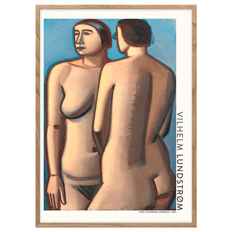 Two Standing Models 1927 (Vilhelm Lundstrøm)