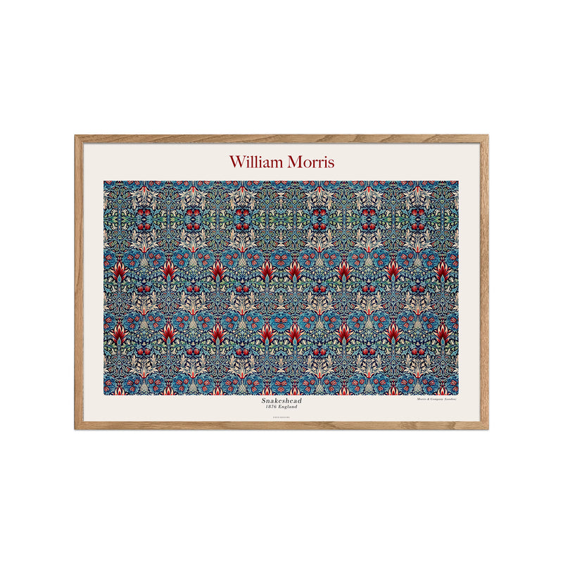 William Morris - Snakeshead (Horizontal)
