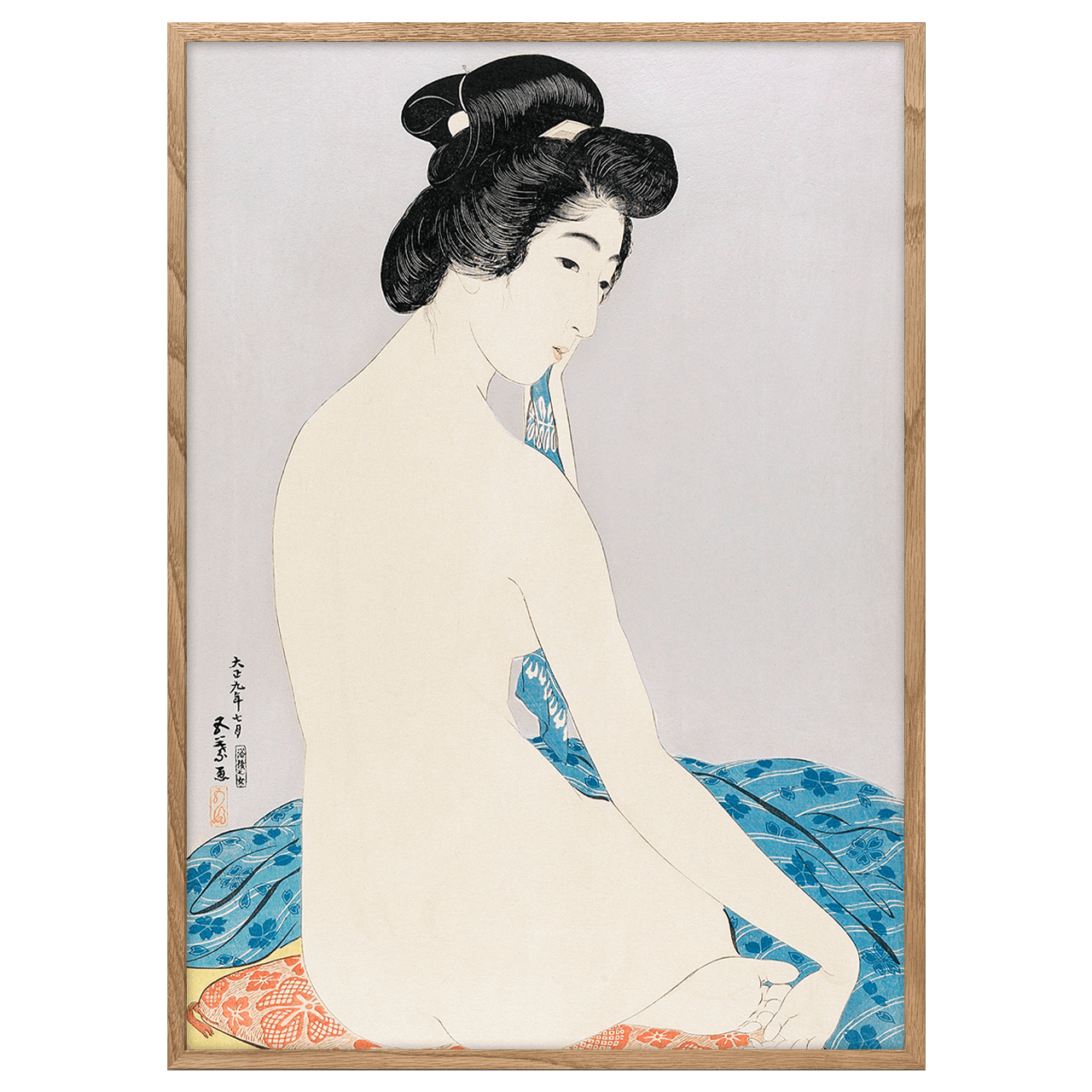 Woman After a Bath by Goyo Hashiguchi