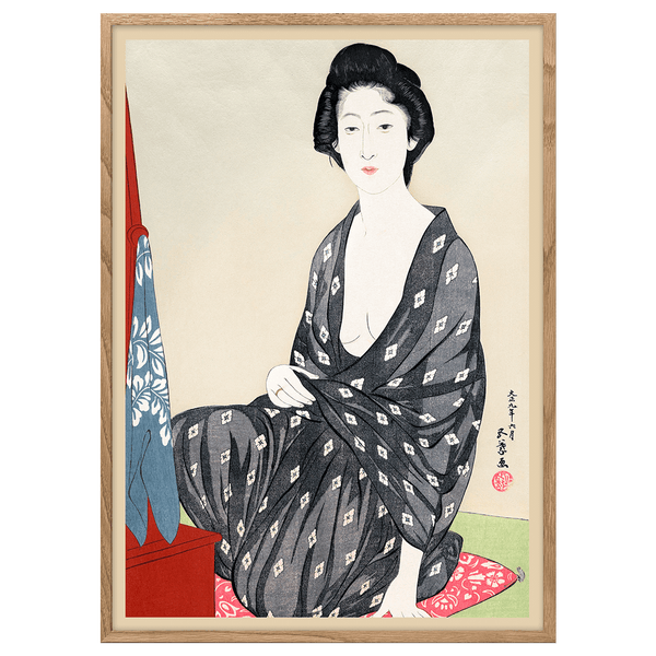 Woman in Summer Clothing by Goyo Hashiguchi