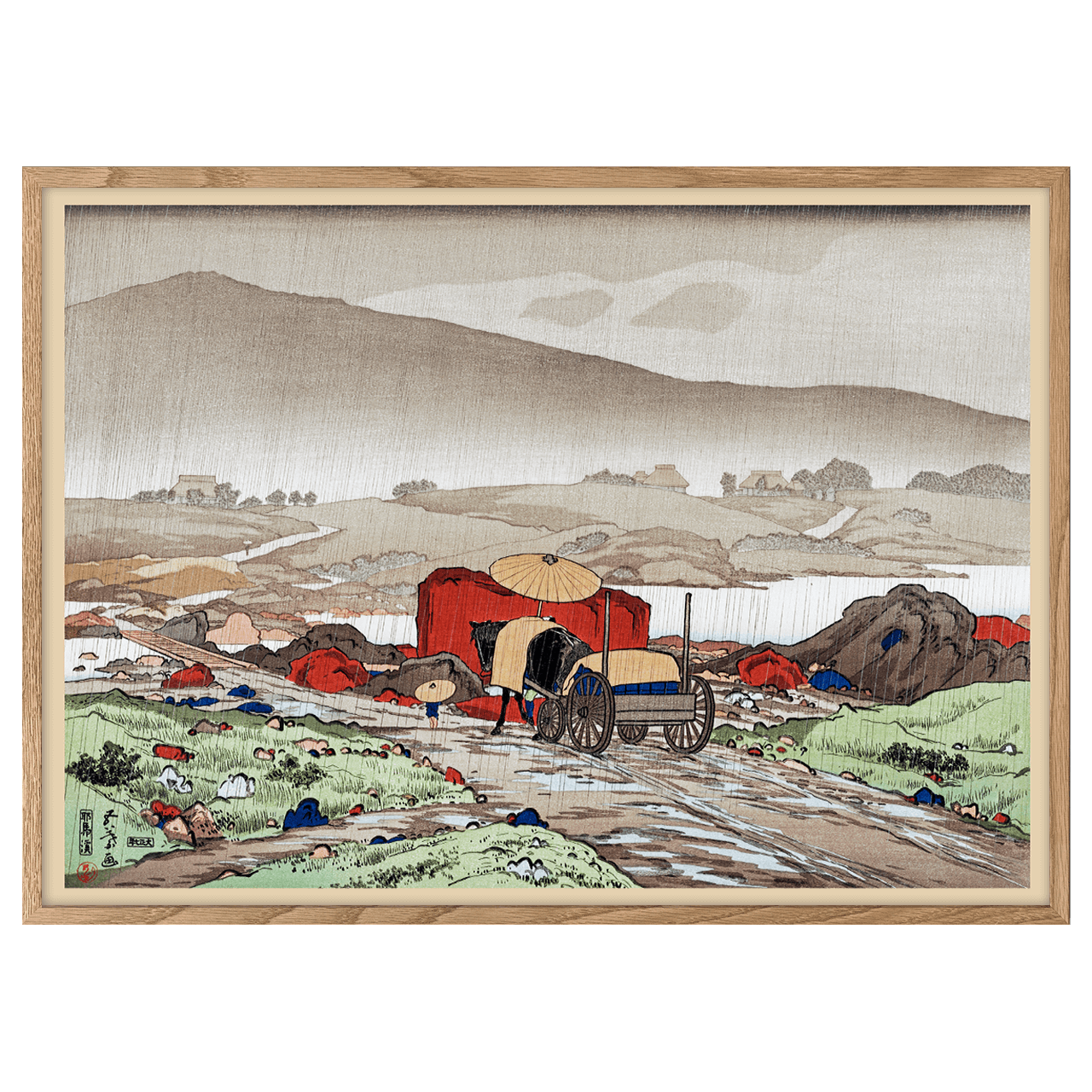 Yabakei by Goyo Hashiguchi