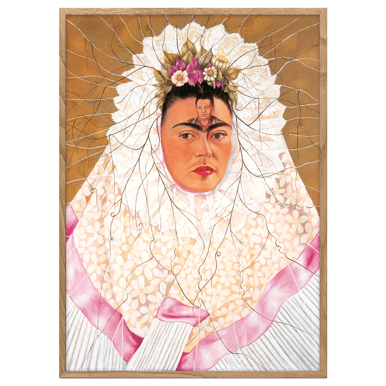 Diego On My Mind by Frida Kahlo