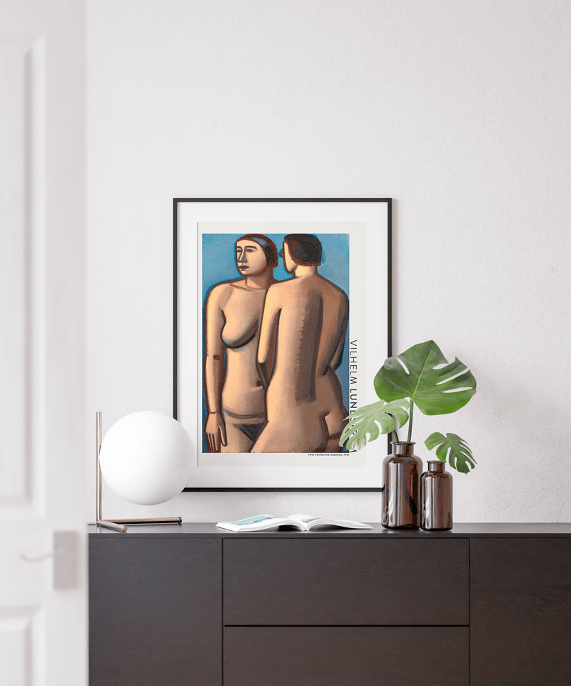 Two Standing Models 1927 (Vilhelm Lundstrøm)